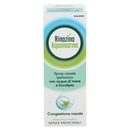 Rinazina aquamarina spray nasale decongestionale ipertonico sollievo naso chiuso e raffreddore 20ml